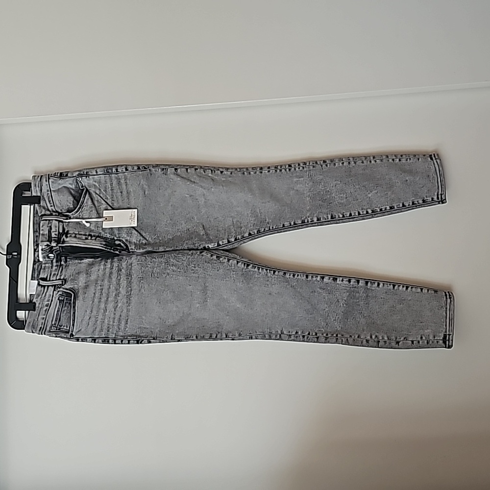 Good American black/grey denim